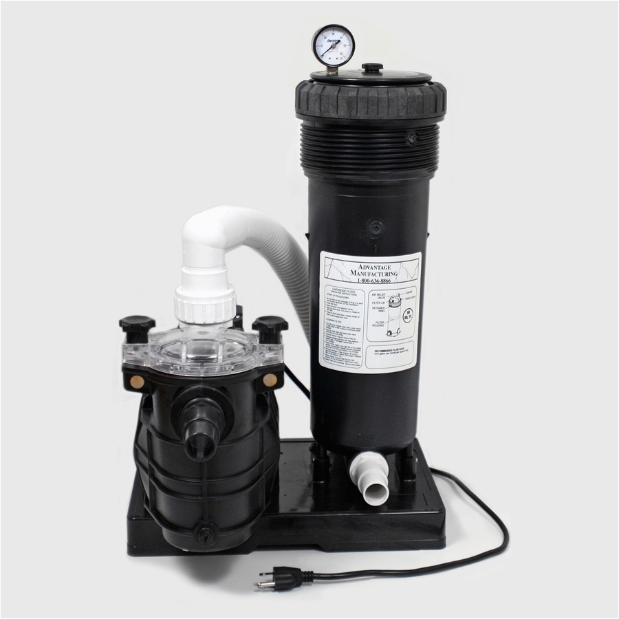 Above Ground Complete Pump/Filter Pack w/ element -Available in 1/2HP -  1.5HP 50sq. ft. - 150sq. ft.