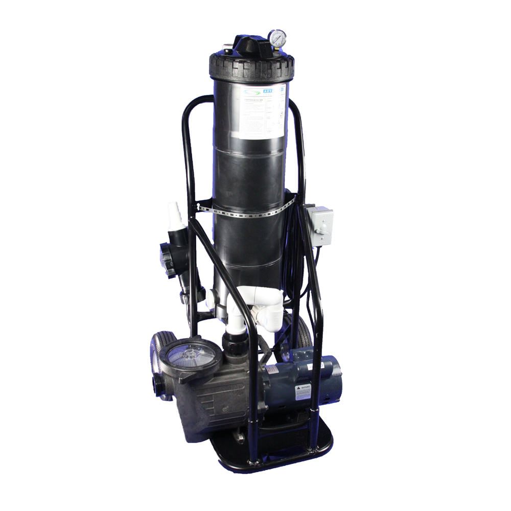 Portable Vacuum System With 1 5 Hp Ground Pool Pump